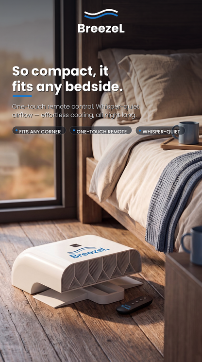 BreezeL Bed Cooling Fan