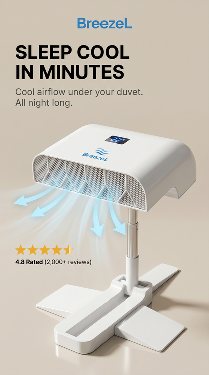 BreezeL Bed Cooling Fan