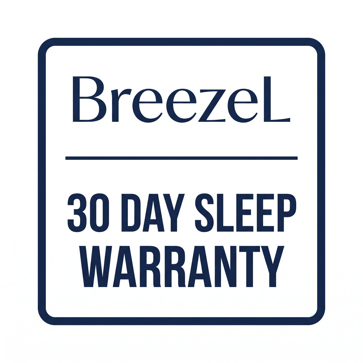 30 Days Sleep Warranty