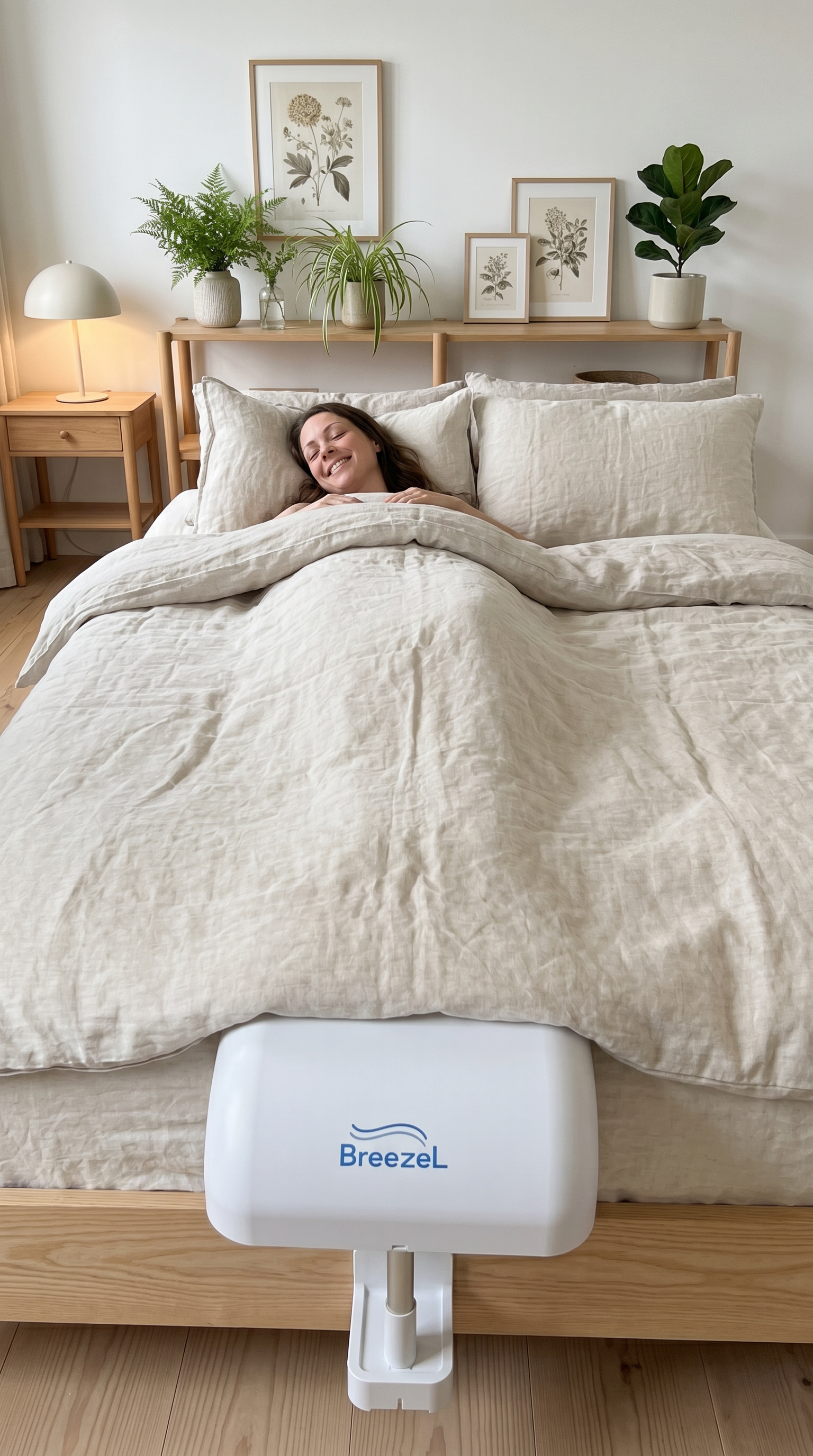 BreezeL customer in bed - woman