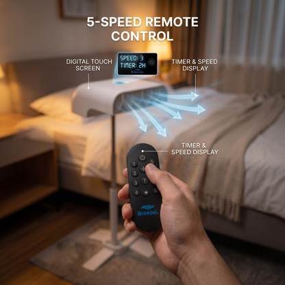 BreezeL Bed Cooling Fan