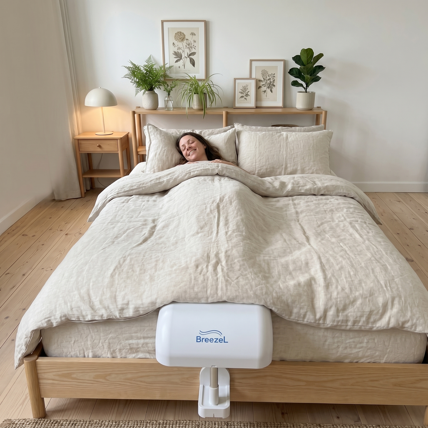 BreezeL customer in bed - woman